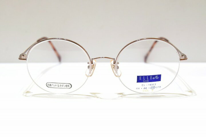 楽天市場】ELLE（エル）EL-1643 col.2Gヴィンテージメガネフレーム新品 