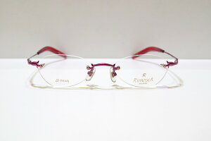Rimrock(リムロック)646 col.5ヴィンテージメガネフレーム新品めがね眼鏡サングラスメンズレディースふちなし日本製