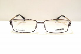 TITANOS チタノス T-1288 col.CV5CV1 ヴィンテージメガネフレーム新品めがね眼鏡サングラスメンズレディース男性用女性用