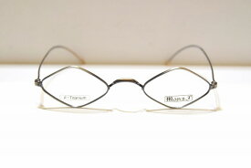 mona-J? M-007 col.AS ヴィンテージメガネフレーム新品めがね眼鏡サングラスメンズレディース男性用女性用