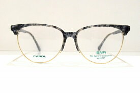ENA(エナ)CAROL ロマンスグレーヴィンテージメガネフレーム新品めがね眼鏡サングラスブロースモークセルロイド