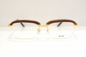 TG Craft W01-3 col.2ヴィンテージメガネフレーム新品めがね眼鏡サングラス紫檀ブロークラシック木製メンズレディース