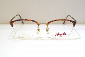 Creeks クリークス CK-7306  col.2 ヴィンテージメガネフレーム新品めがね眼鏡サングラスメンズレディース男性用女性用ブロー