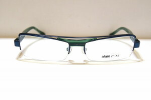 alain mikli �A�����~�N�� AL1172 M075 ���B���e�[�W ���K�l �t���[�� �V�i �߂��� �ዾ �T���O���X �����Y ���f�B�[�X �j���p �����p