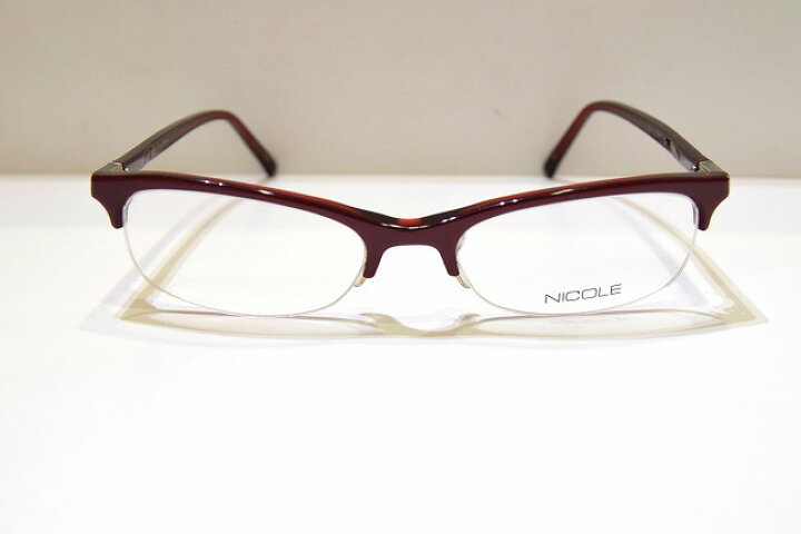 楽天市場】NICOLE ニコル 2332 col.WN ヴィンテージメガネフレーム新品 