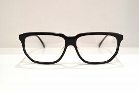Leopard(レオパード)AL-50 col.BKヴィンテージメガネフレーム新品めがね眼鏡サングラス黒ぶち日本製スクエアビッグサイズ