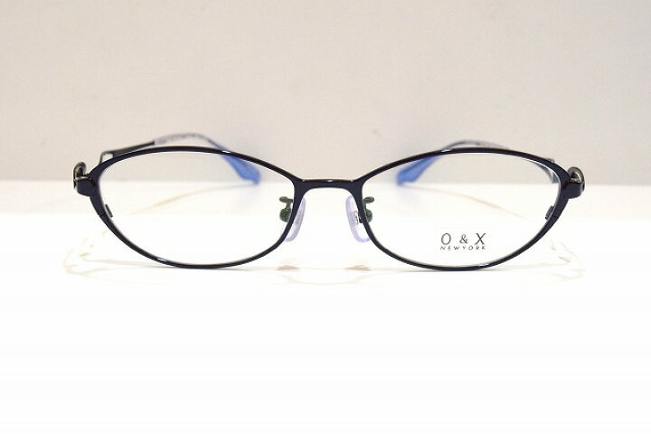 楽天市場 O X Newyork Ot 8054jcol 06メガネフレーム新品めがね眼鏡サングラス婦人レディース女性用日本製チタン芸能人ブランド King メガネ