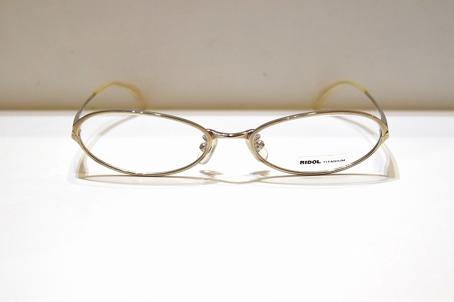 RIDOL リドル R-032 col.1 ヴィンテージメガネフレーム新品めがね眼鏡サングラスメンズレディース男性用女性用