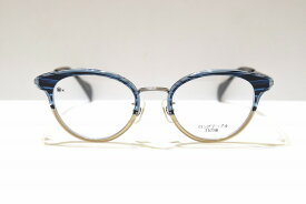 G4 Old & New 1683 GR/BLメガネフレーム新品めがね眼鏡サングラスメンズレディースクラシックボストン型職人手作り