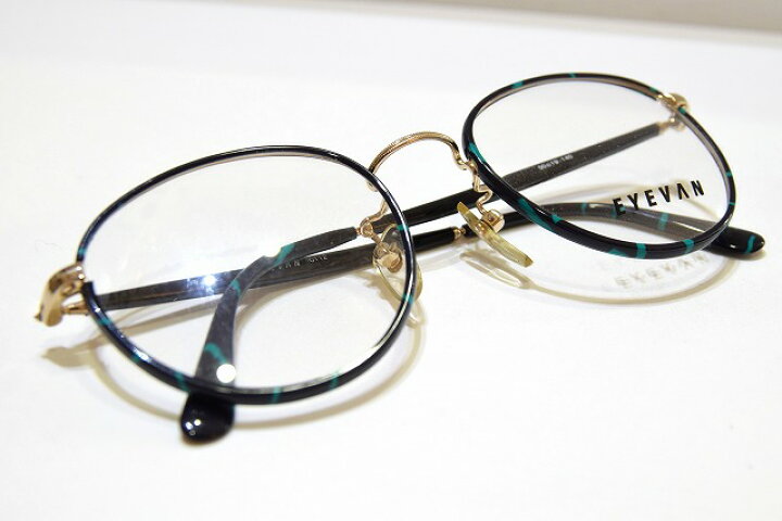 楽天市場】EYEVAN アイバン 0112 col.35 ヴィンテージメガネフレーム 