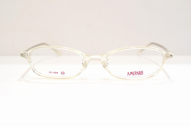 AMIPARIS（アミパリ）AG-699 col.91ヴィンテージメガネフレーム新品めがね眼鏡サングラスクリア生地メンズレディース AMIPARIS（アミパリ）AG-699 col.91ヴィンテージメガネフレーム新品めがね眼鏡サングラスクリア生地メンズレディース