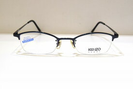 KENZO(ケンゾー)KE-8654 col.BLヴィンテージメガネフレーム新品めがね眼鏡サングラスメンズレディース男性用女性用
