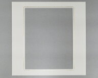 ジャケット中枠　ECRコースター　4切角（270×210mm）　外寸325×325mm　No．400W　金線入り　両面テープ…