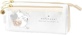 【新品 雑貨】もふともSTペンポーチ　ねこ クーリアペンポーチ ペンケース 筆箱 ふでばこ 文房具 文房具入れ ステーショナリー 雑貨 かわいい ファンシー 新学期　新学期準備文具 プレゼント ギフト