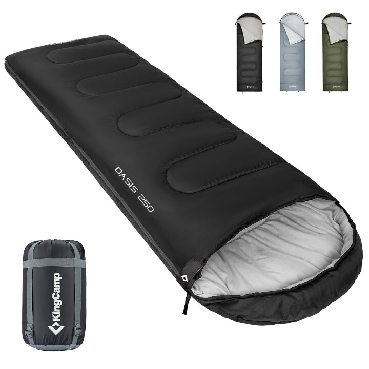 BISINNA 寝袋 ワイド ねぶくろ 封筒型 シュラフ 大きいサイズ 丸洗い キャンプ 登山 アウトドア 車中泊 部屋 収納袋付き  (200+30)x100cm 防水 春夏用1.55kg（快適温度15~22℃）秋冬用2.5kg（快適温度-5~5  楽天市場】【10％OFFクーポン】KingCamp 寝袋 シュラフ 封筒型 連結 ...