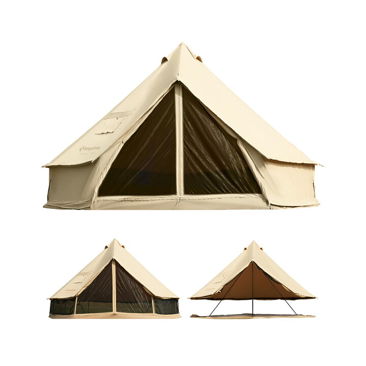 楽天市場】【20%OFFクーポン】KingCamp ベルテント 4m 5m TC オール 