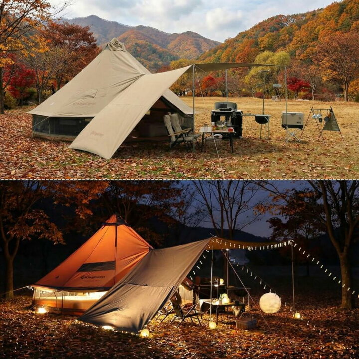 楽天市場】【20日まで15%OFFクーポン】ベルテント 5m 340g超厚手TC素材 