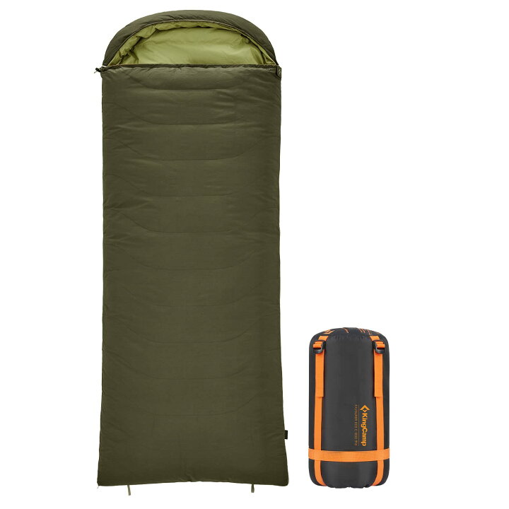 楽天市場】KingCamp 寝袋 シュラフ 封筒型 ダウン 羽毛 キャンプ 軽量