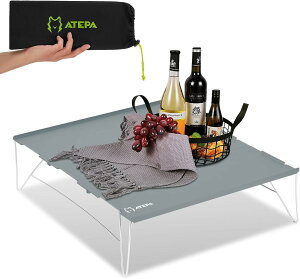 ATEPA �܂肽���݃e�[�u�� �L�����v �e�[�u�� �A�E�g�h�A ���y�� �A���~�� ���[�e�[�u�� �܂��� ������ �~�j �R���p�N�g �l�C ������� �L�����v�p�i �A�E�g�h�A�p�i �\���L�����v �o�R BBQ 