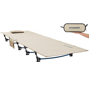 FUNDANGO �L�����v �R�b�g �y�� �A�E�g�h�A�x�b�h �܂肽���� �R���p�N�g200x69cm �����O ���[ �q��A���~ �ω׏d120kg �ȈՃx�b�h �n�C�L���O ��O ���[�ܕt��