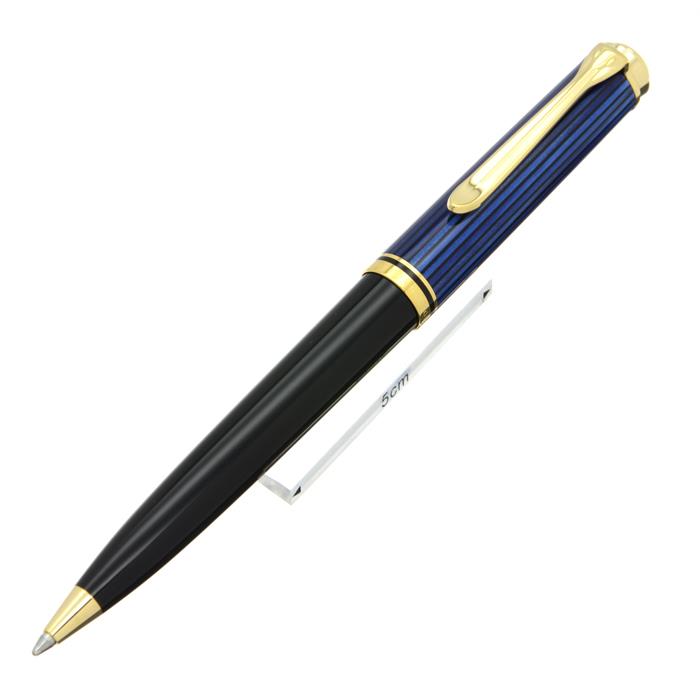 SALE 103%OFF メーカー保証1年延長 新しい季節 Pelikan ペリカン ボールペン K800 正規品 ブルー縞 スーベレーン