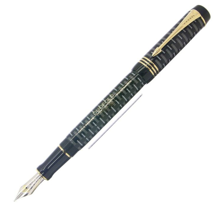 楽天市場】PARKER パーカー 万年筆 デュオフォールド100 ブラックGT 