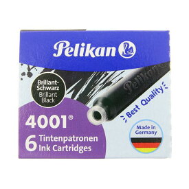 【万年筆 インク】 Pelikan ペリカン カートリッジインク TP/6 6本入り ブラック 【正規品】