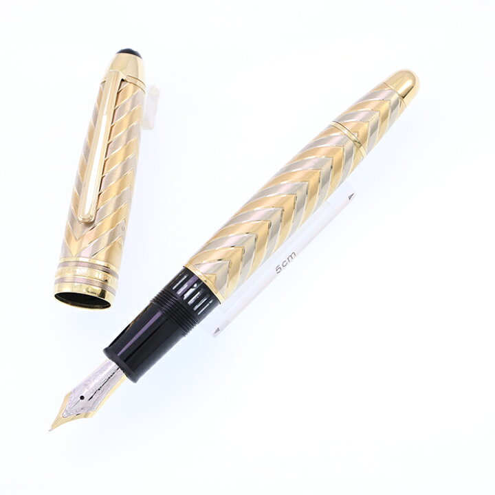 楽天市場】MONTBLANC モンブラン 万年筆 #1469 ソリテール 18Kソリッド 