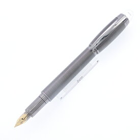 MONTBLANC モンブラン 万年筆 スターウォーカー ミッドナイトブラック メタル M【中古-並品】【smtb-f】