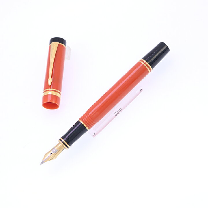 楽天市場】PARKER パーカー 万年筆 デュオフォールド オレンジ 