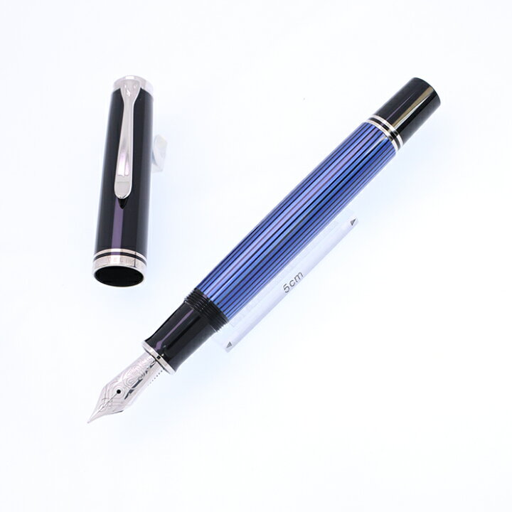楽天市場】Pelikan ペリカン 万年筆 スーベレーン M805 ブルー 