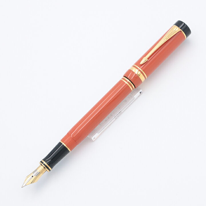 楽天市場】PARKER パーカー 万年筆 デュオフォールド オレンジ 