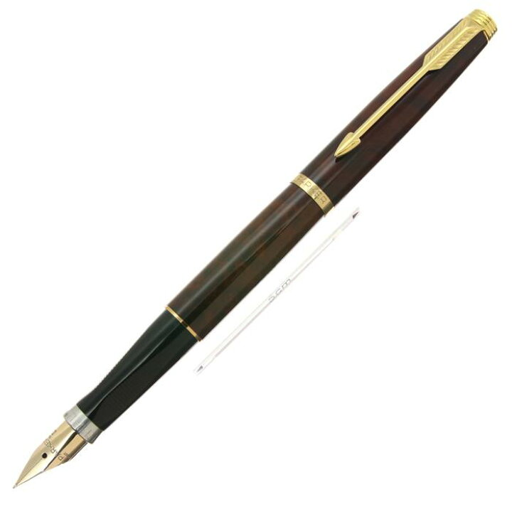 楽天市場】PARKER パーカー 万年筆 #75 デラックス うるし 茶 XF【中古 