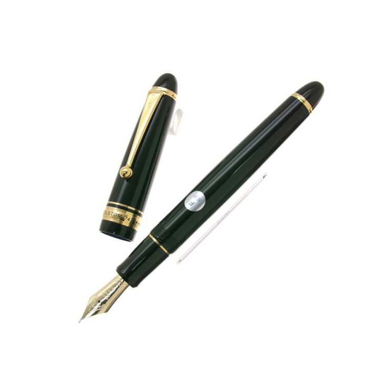 楽天市場】PILOT パイロット 万年筆 カスタム743 ブラック 細字【中古 