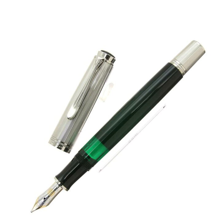 楽天市場】Pelikan ペリカン 万年筆 スーベレーン M420 シルバー 