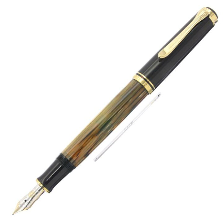楽天市場】Pelikan ペリカン 万年筆 スーベレーン M400 茶縞 F (旧型  