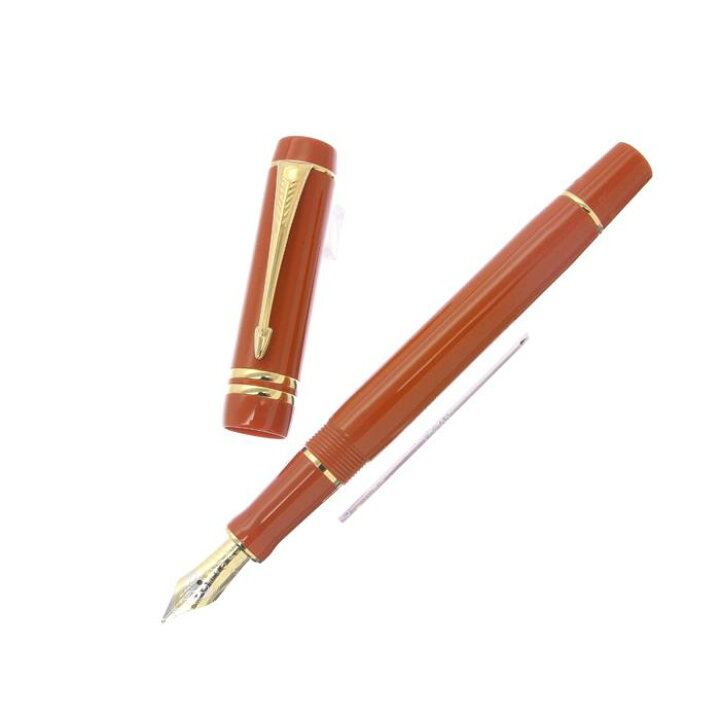 楽天市場】PARKER パーカー 万年筆 デュオフォールド ビッグレッドGT 