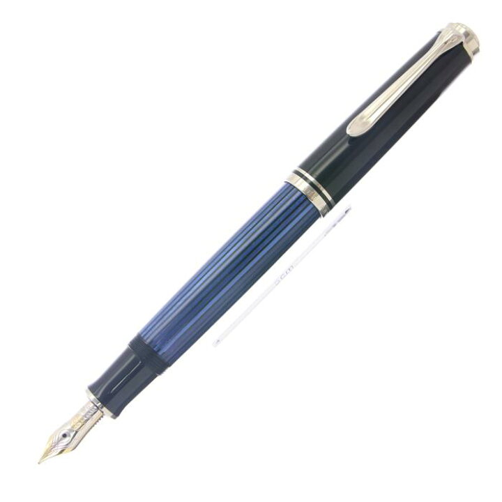 楽天市場】Pelikan ペリカン 万年筆 スーベレーン M605 ブルー縞 EF 