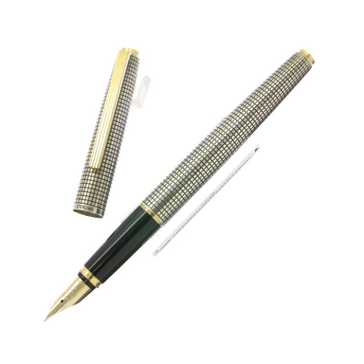 楽天市場】PILOT パイロット 万年筆 デラックス スターリングシルバー 