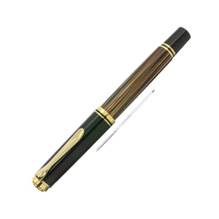 楽天市場】Pelikan ペリカン ローラーボール スーベレーン R400 茶縞 