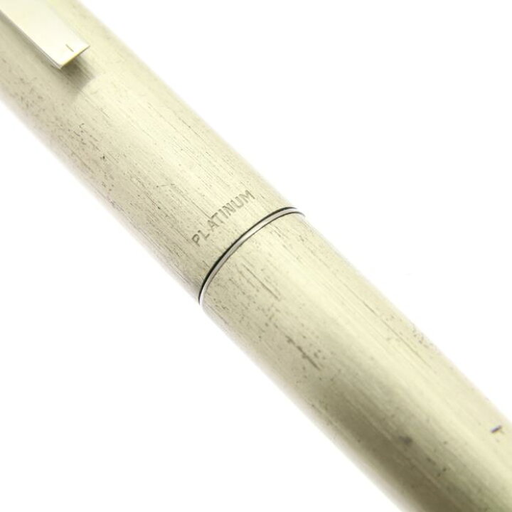 楽天市場】PLATINUM プラチナ 万年筆 プラチナ・プラチナ 金銀合金  