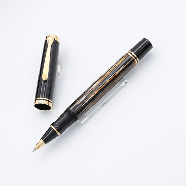 楽天市場】Pelikan ペリカン ローラーボール スーベレーン R800 茶縞 