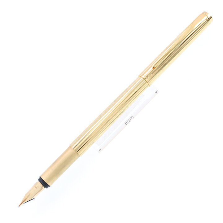 楽天市場】MONTBLANC モンブラン 万年筆 ノブレス ゴールド 20金張 F 