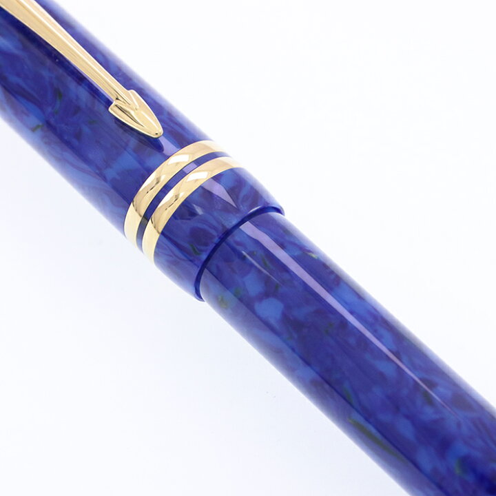 楽天市場】PARKER パーカー 万年筆 デュオフォールド ラピスブルー 