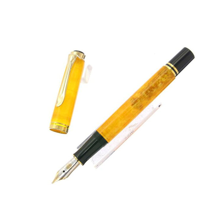 楽天市場】Pelikan ペリカン 万年筆 スーベレーン M320 オレンジ M  