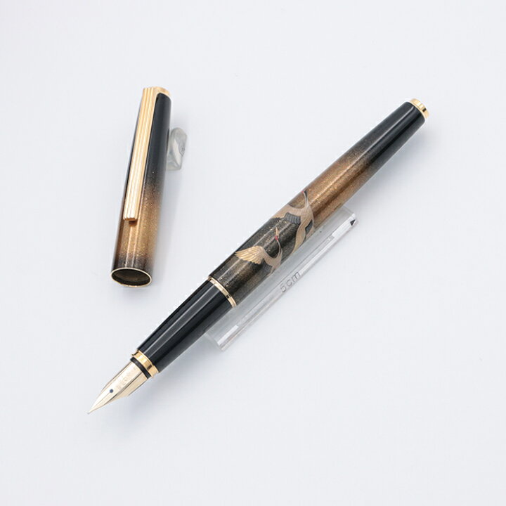 楽天市場】PILOT パイロット 万年筆 高蒔絵 鶴 14K/細字【中古-良上品 
