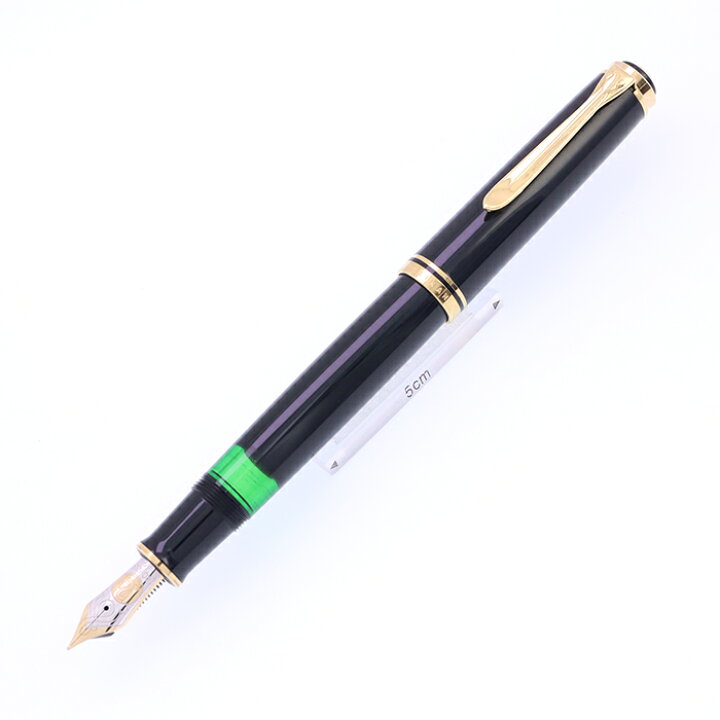 楽天市場】Pelikan ペリカン 万年筆 スーベレーン #800 黒 14C/M (最 