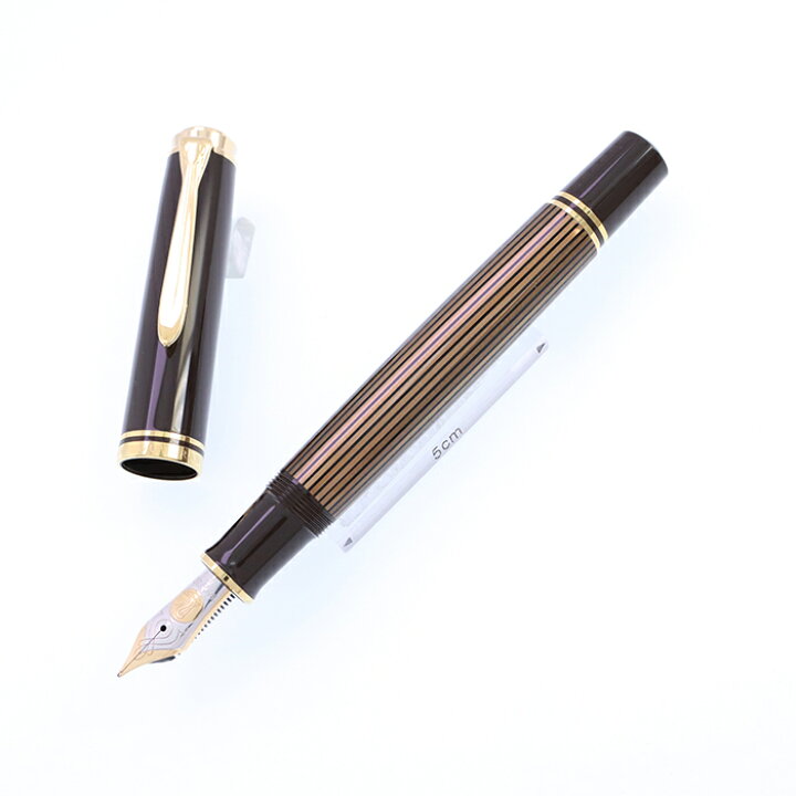 楽天市場】Pelikan ペリカン 万年筆 スーベレーン M800 ブラウン 