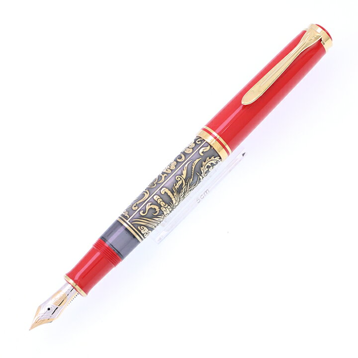 楽天市場】Pelikan ペリカン 万年筆 四神シリーズ 朱雀 ゴールデン 