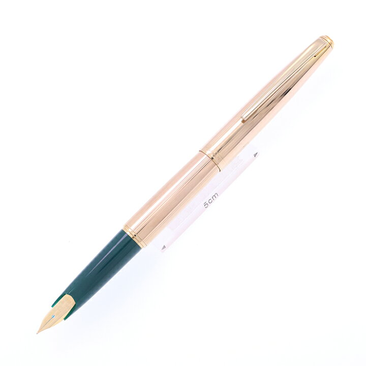 楽天市場】PLATINUM プラチナ 万年筆 金張り 14KGF 18K/中字【中古-良 